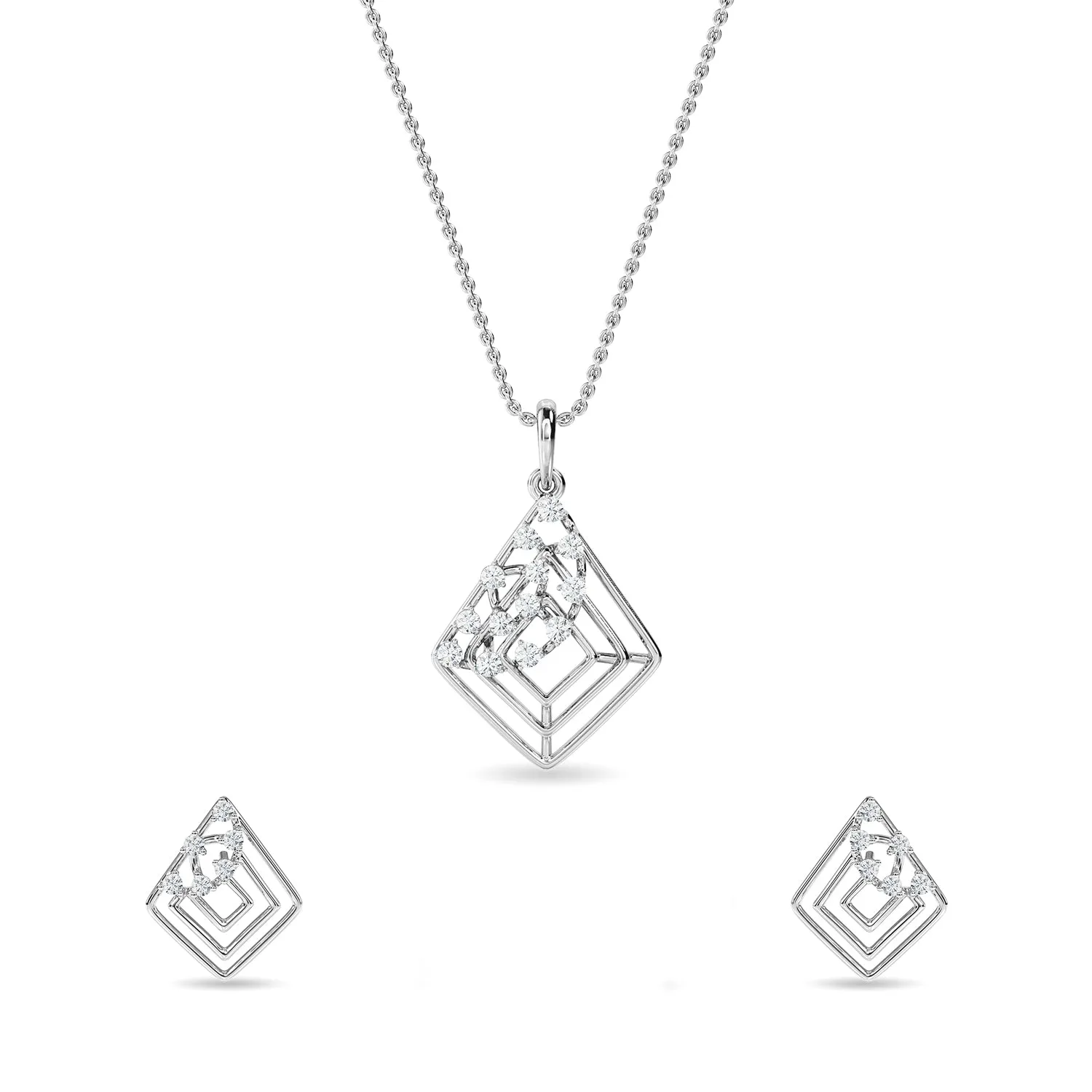 Amber Pendant Set