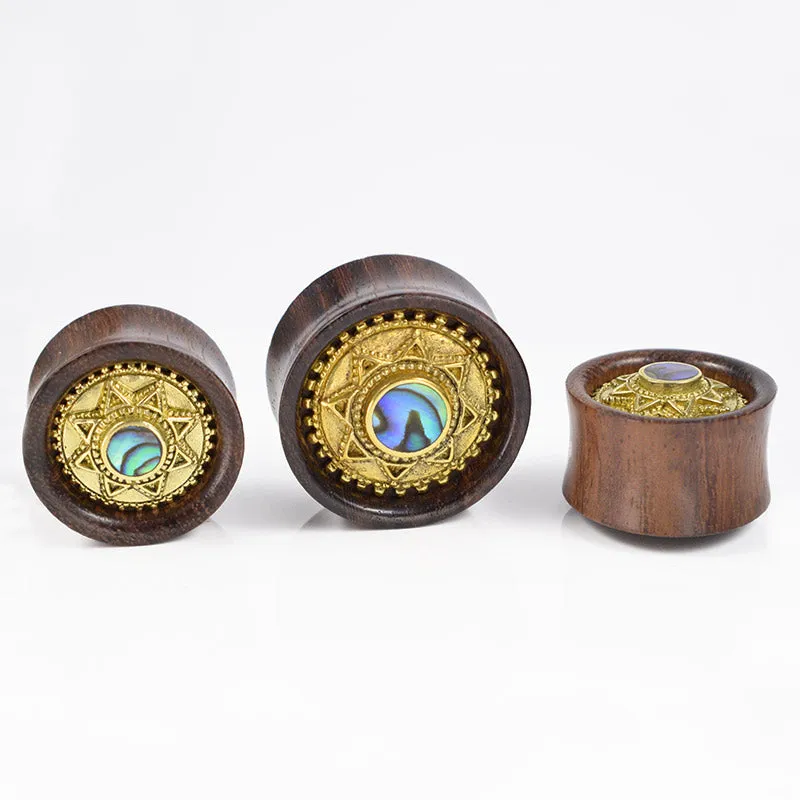 'Asta' Tribal Balinese Flesh Plugs