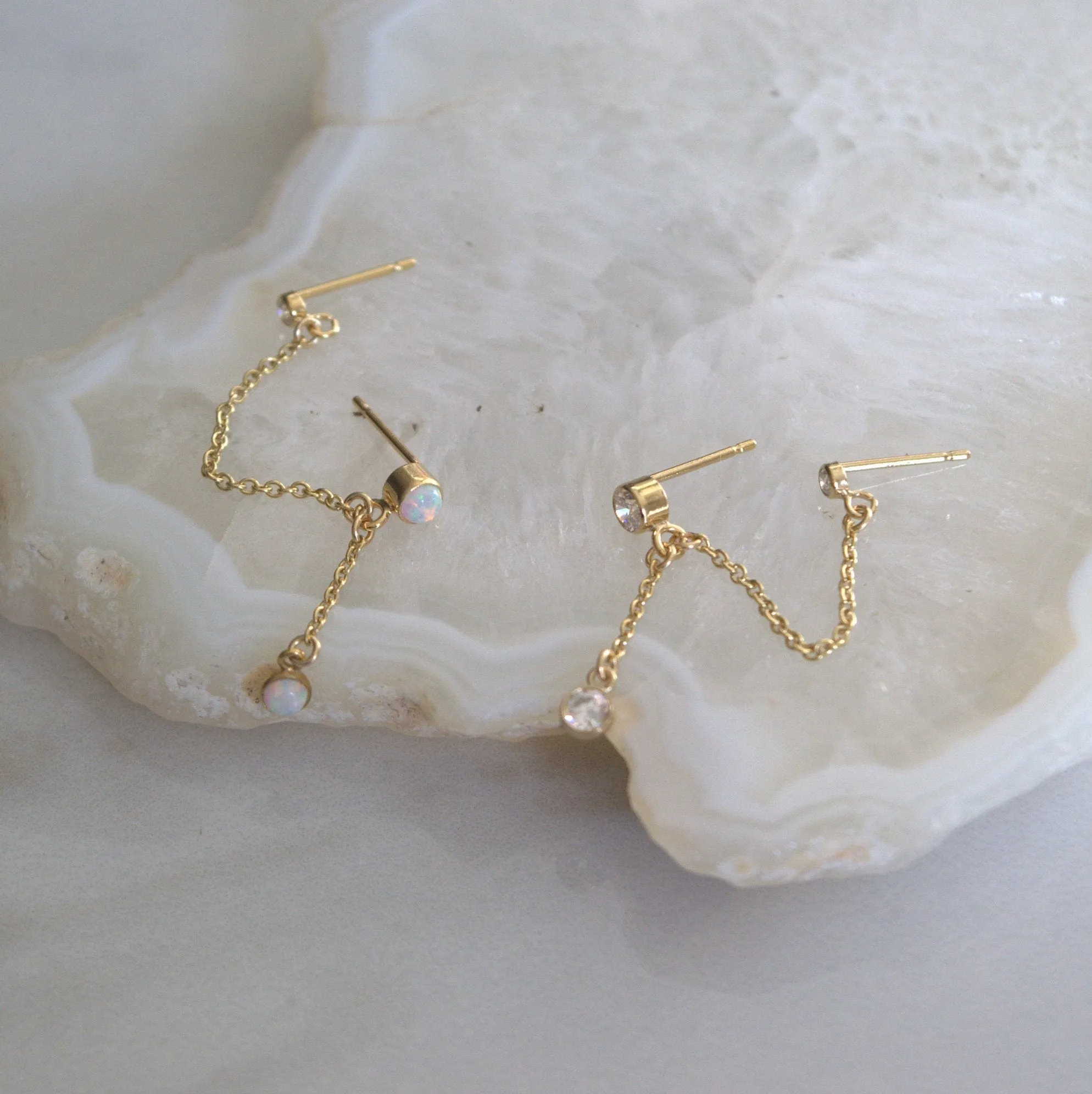 Dangle Chain Earrings