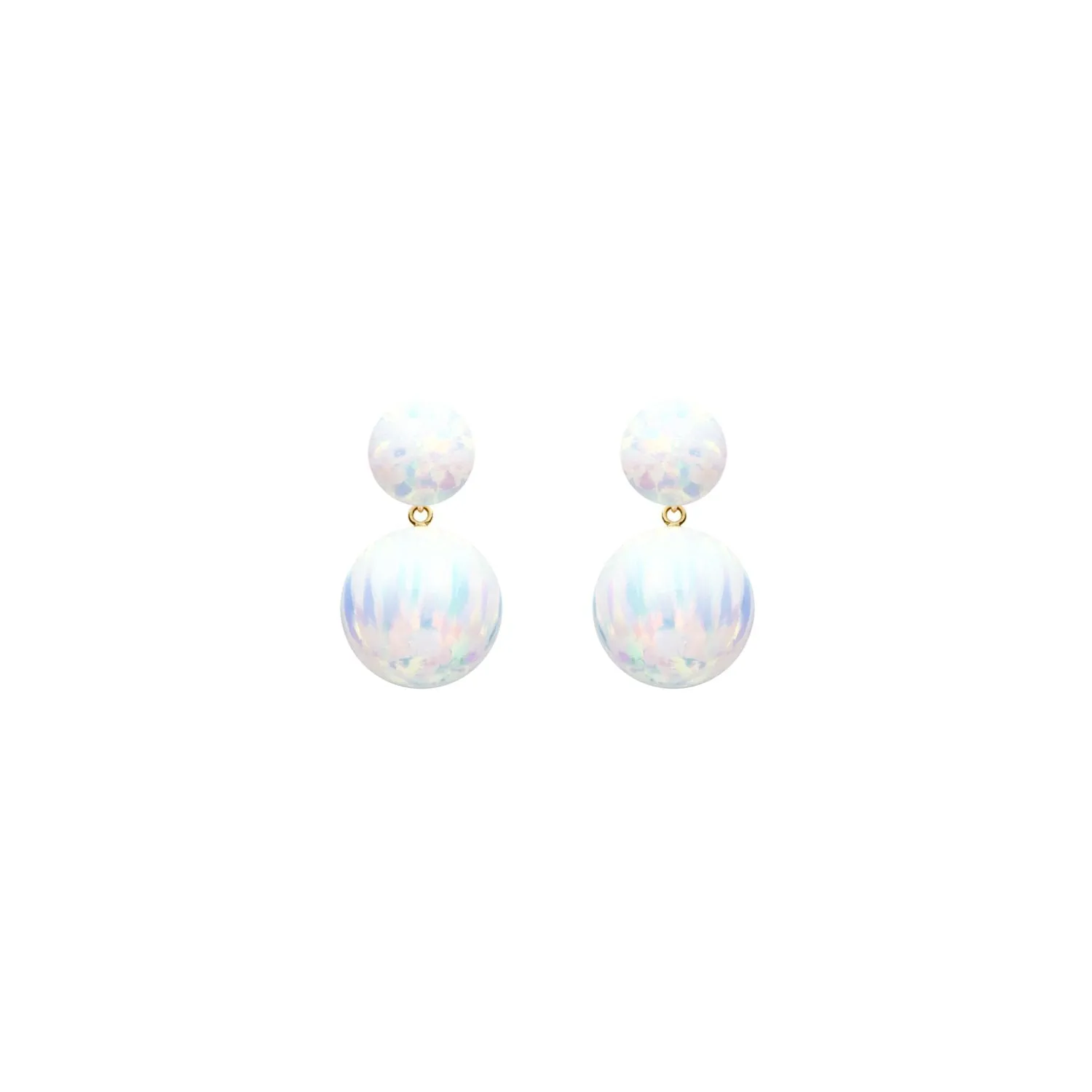 DUET ICE OPAL EARRINGS
