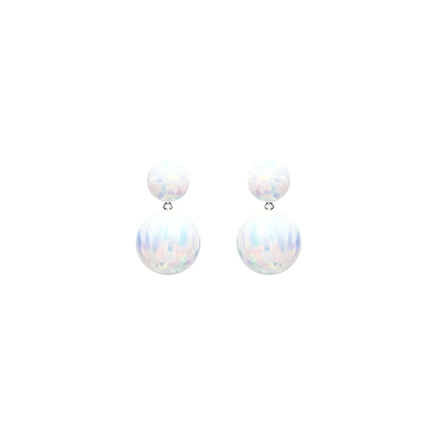 DUET ICE OPAL EARRINGS
