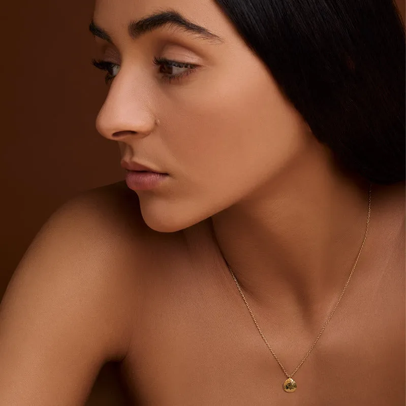 Dune Necklace, Gold