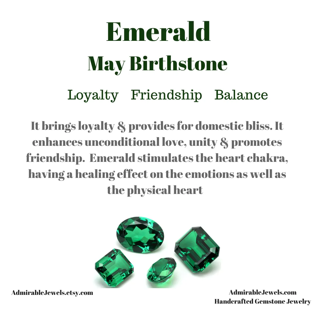 Emerald Briolette Pendant Necklace