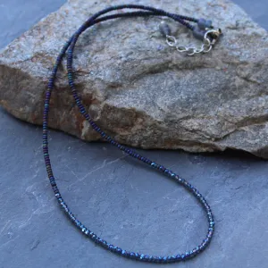 Flash Necklace - Matte Blue Iris