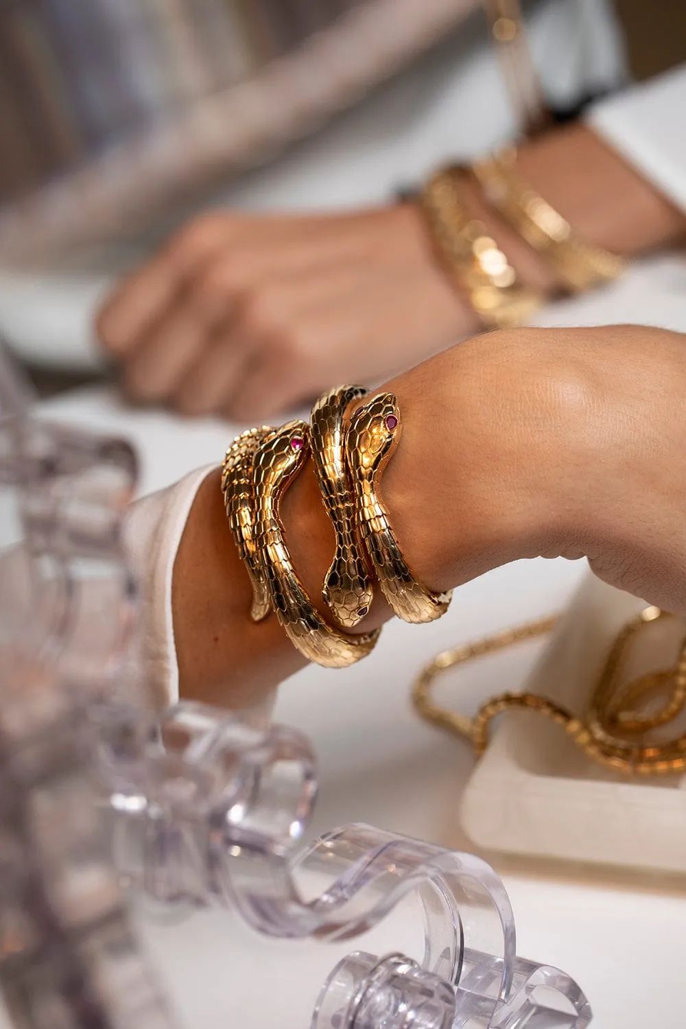 Il Serpente Wrap Bracelet