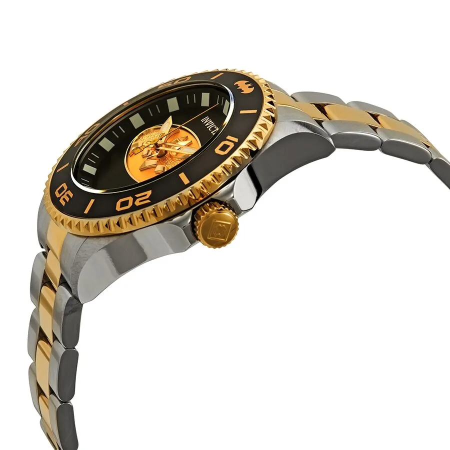 Invicta DC Comics Batman Black Dial Two-tone Men's Watch 29697