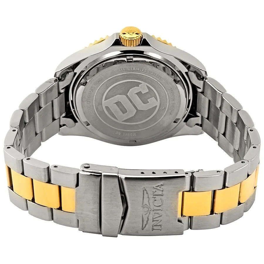 Invicta DC Comics Batman Black Dial Two-tone Men's Watch 29697