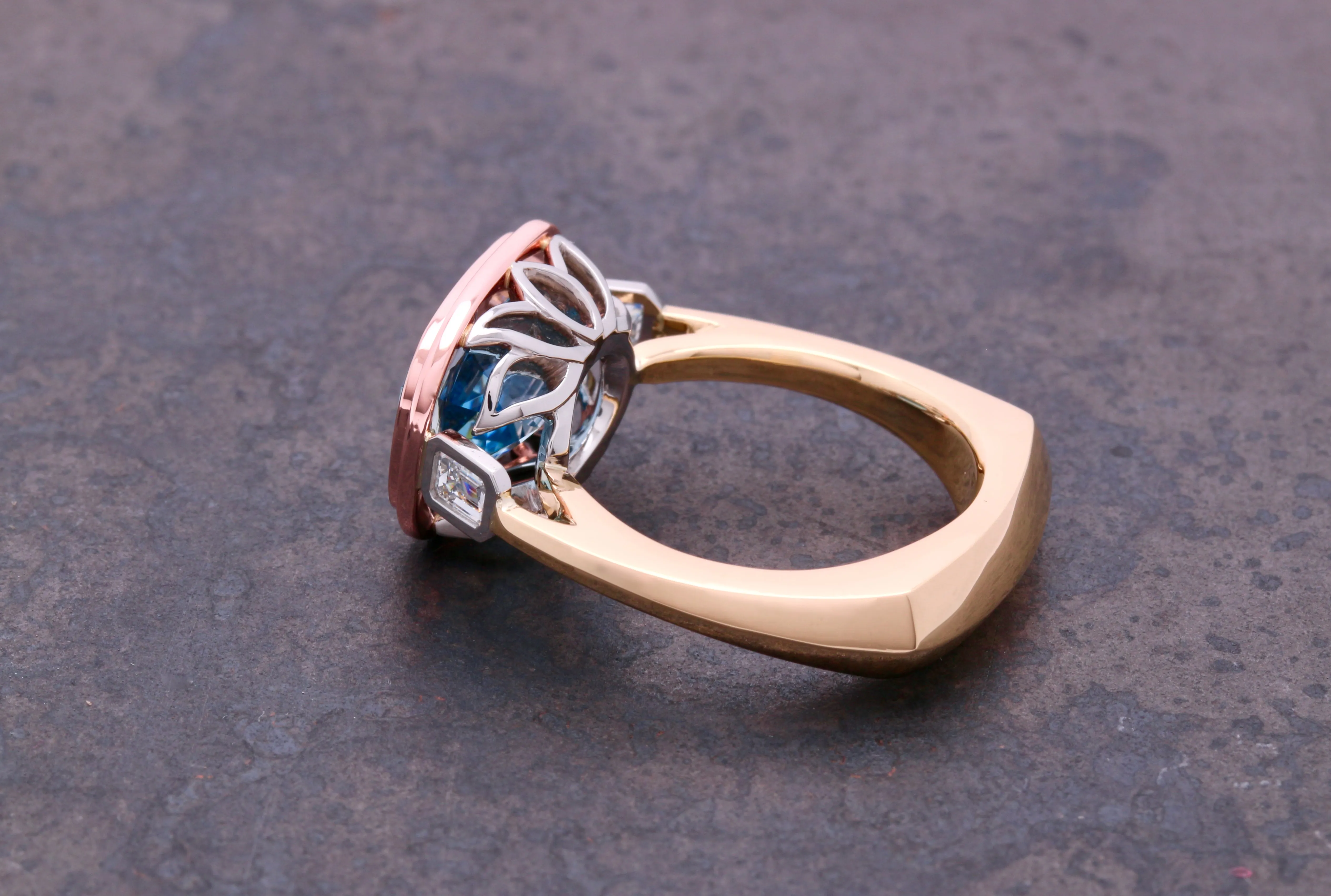 Lotus Skye Ring