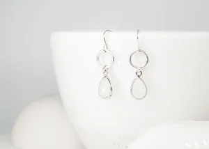 Moonstone Stone Earrings
