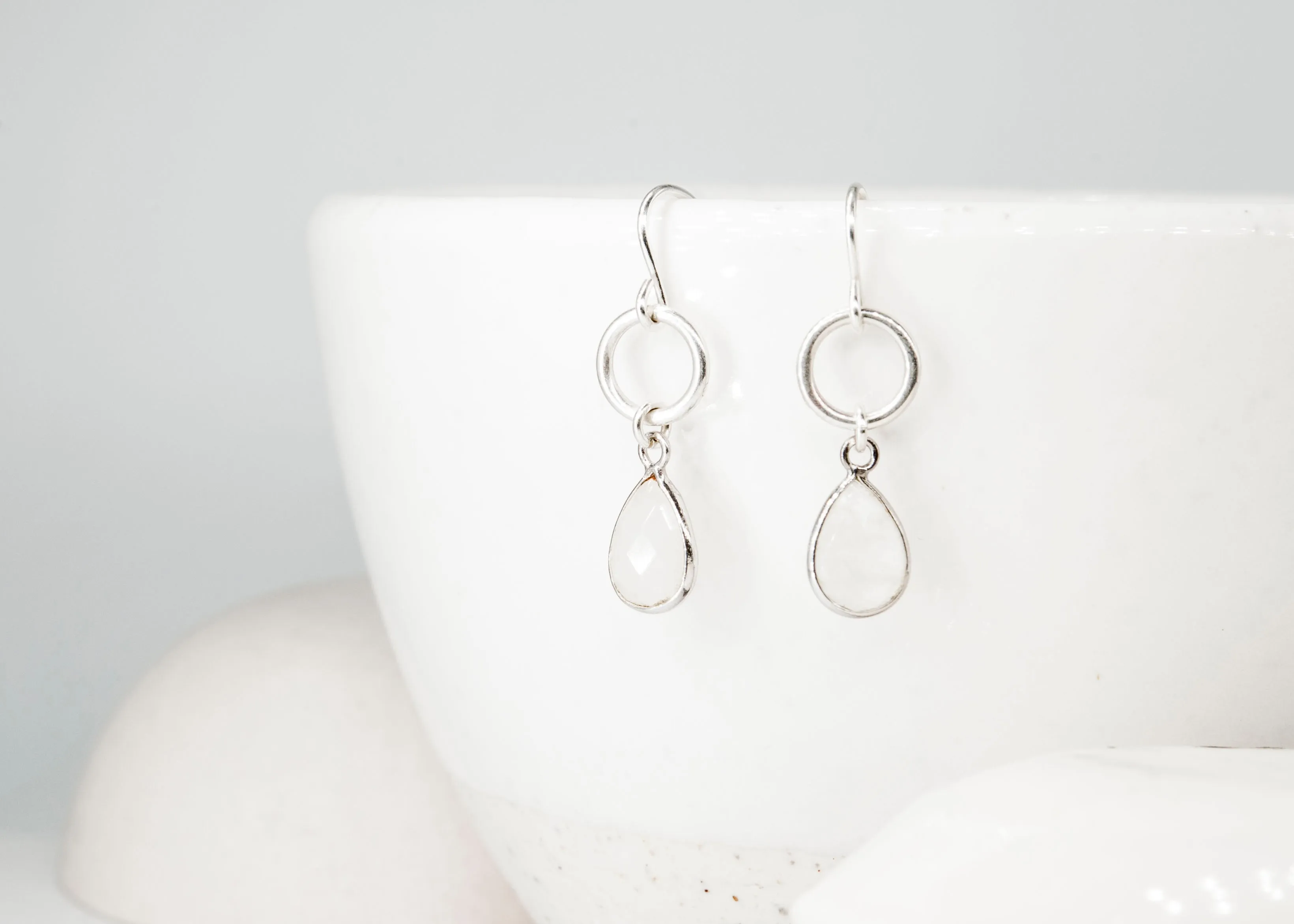 Moonstone Stone Earrings