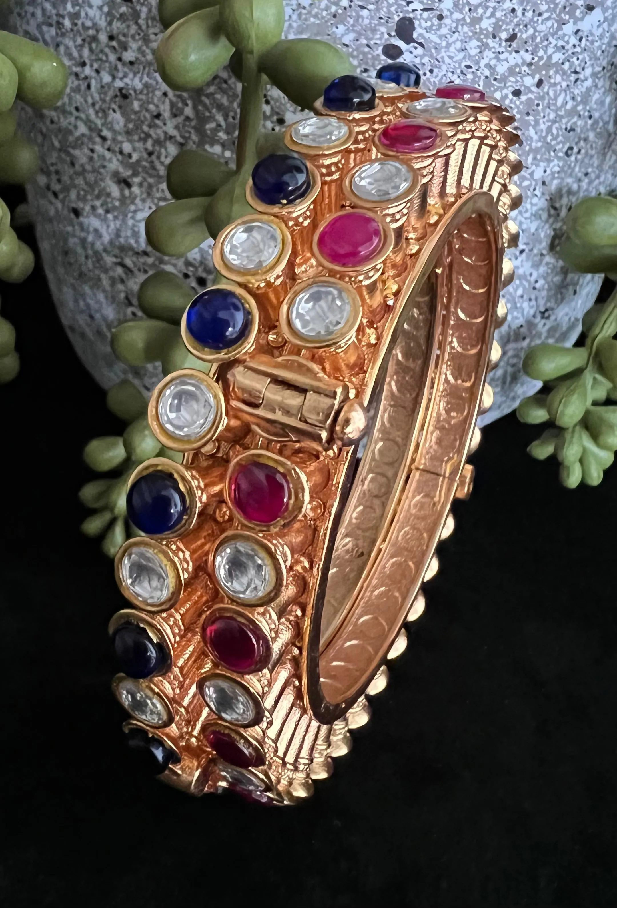 Polki Kundan pacheli kada