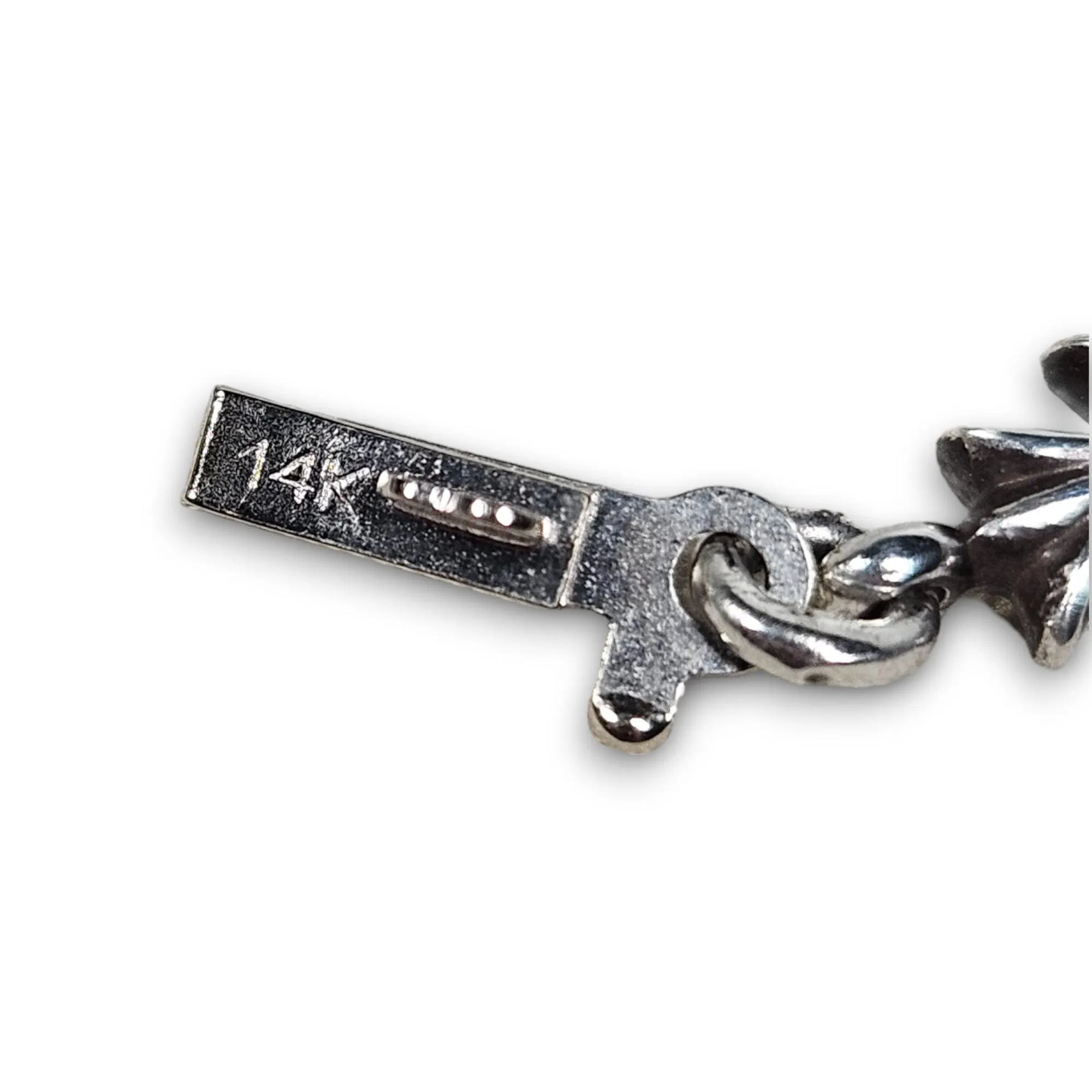 Ruby & Diamond Tiny E Bracelet