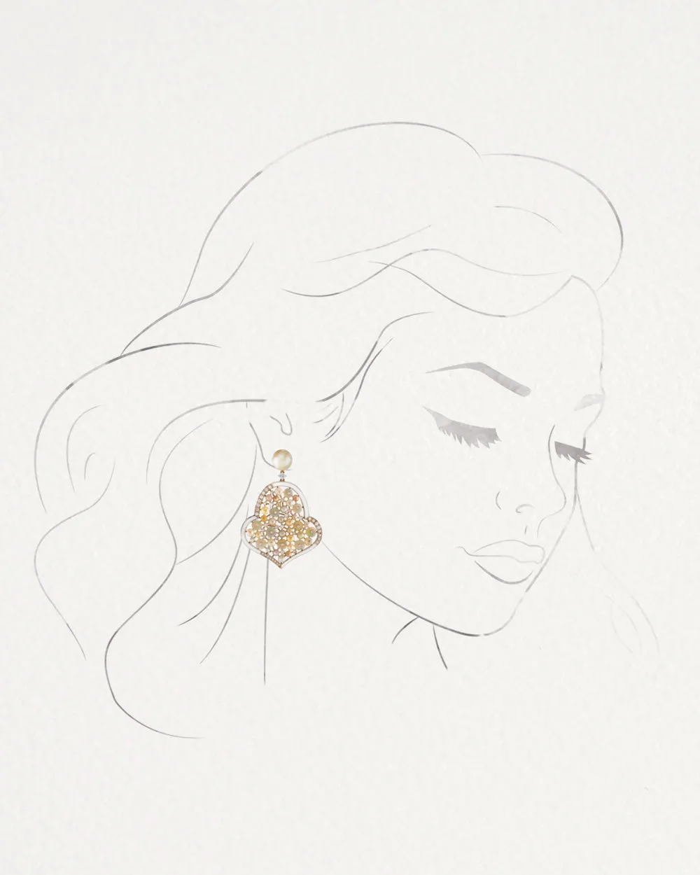 Selene Monogram Earrings