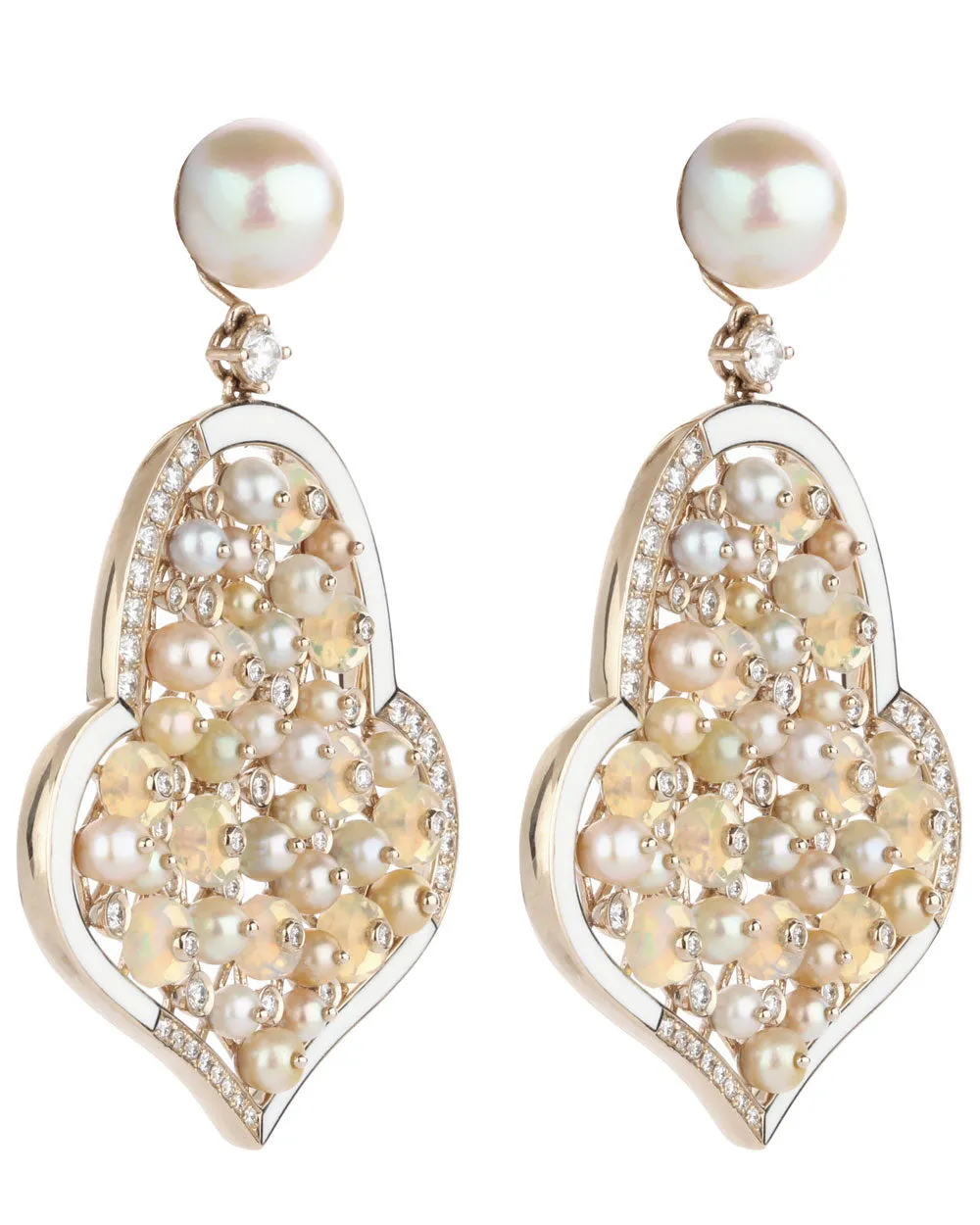 Selene Monogram Earrings