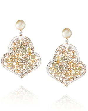 Selene Monogram Earrings