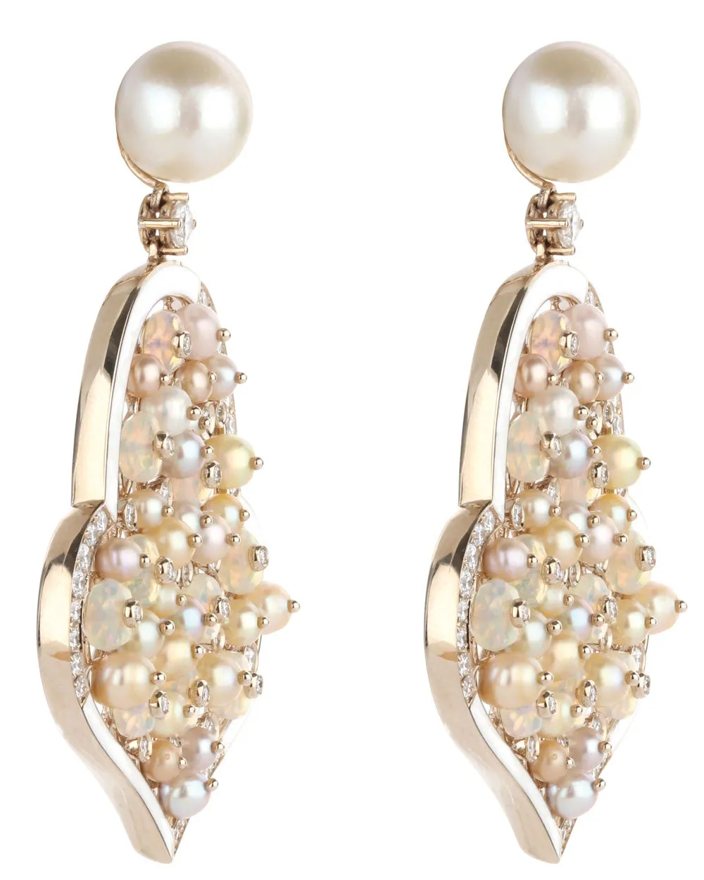 Selene Monogram Earrings