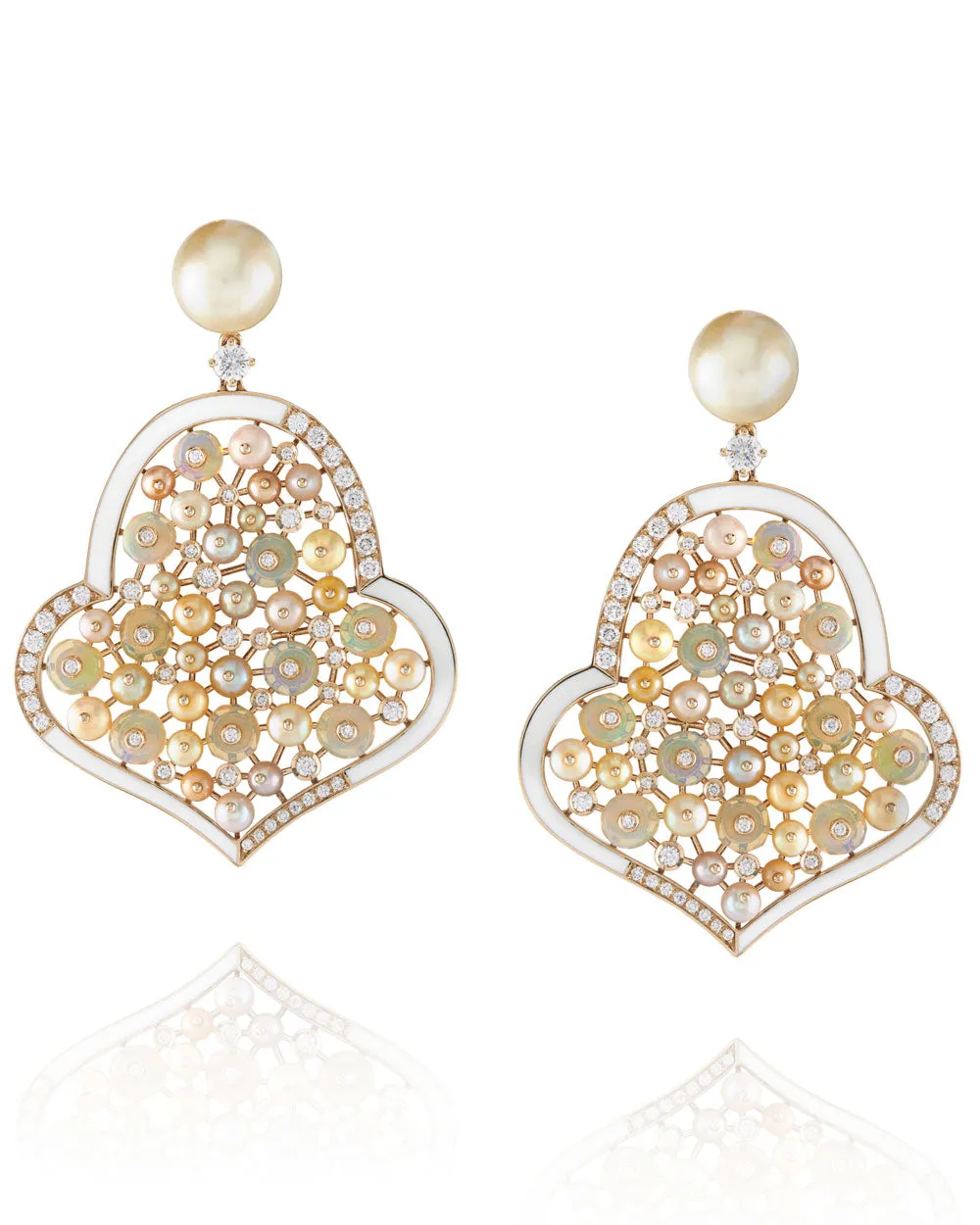 Selene Monogram Earrings