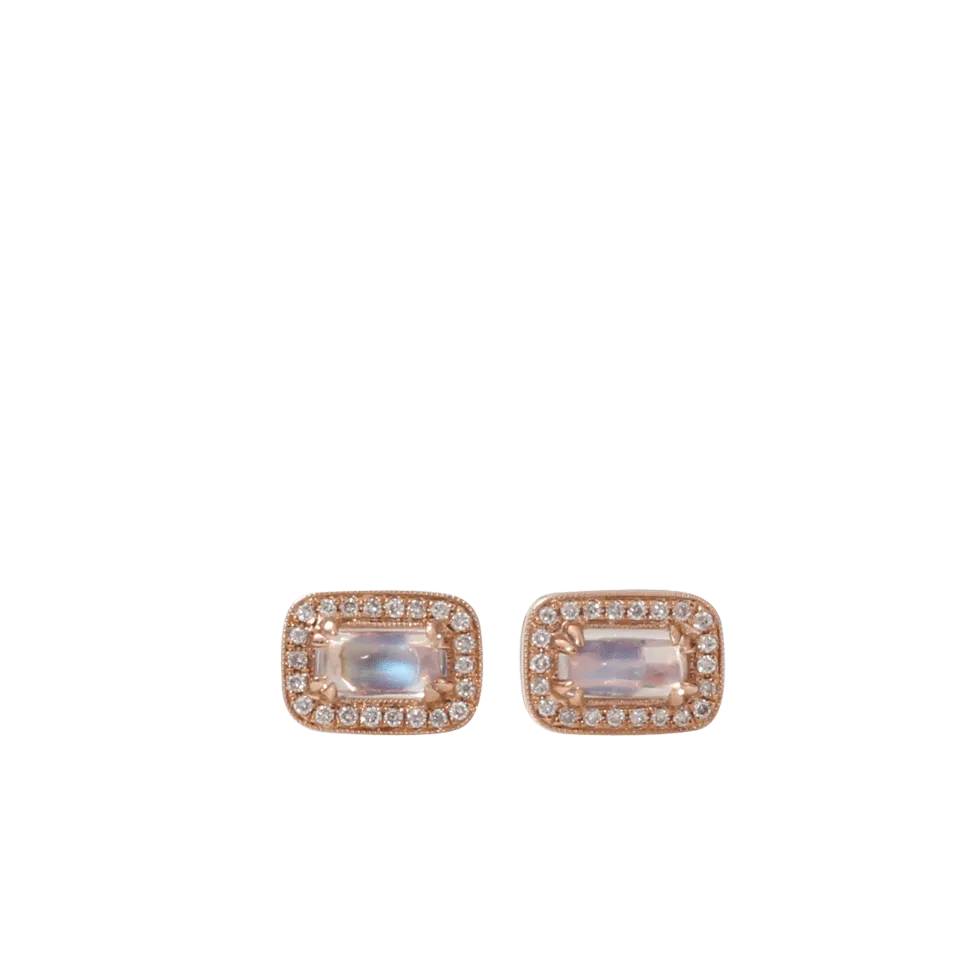 Sylvie Rose Moonstone Earrings