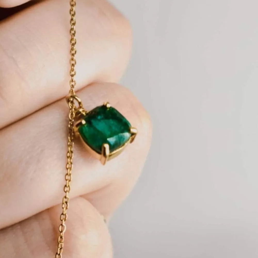 The Ashbourn - Natural Emerald Bracelet