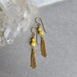 Yellow Opal Drops #1500