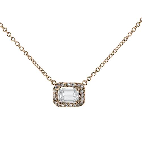 ZP991 Pendant in 14k Gold with Diamonds